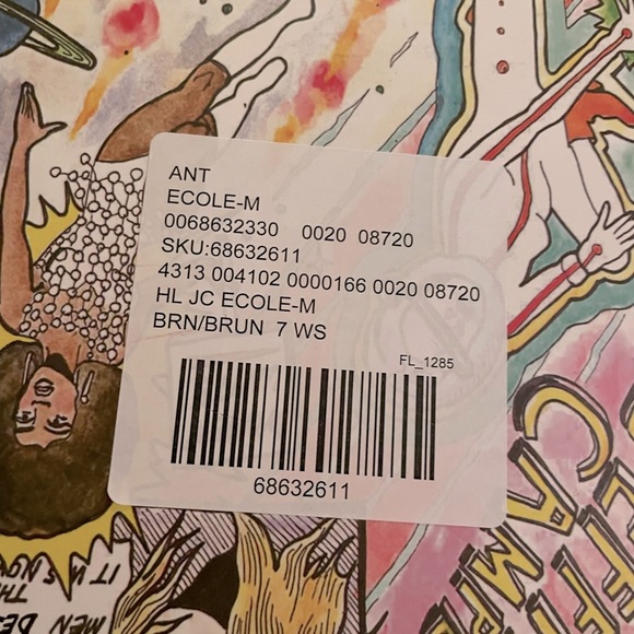 Jeffrey Campbell Ecole Leather Loafer Mules Heels - Women’s Size 7 - New In Box - Picture 8 of 8